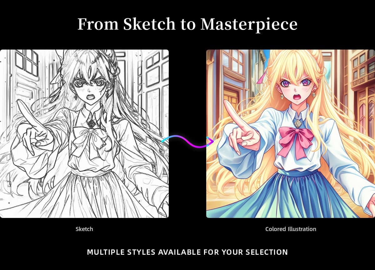 From Sketch to Masterpiece